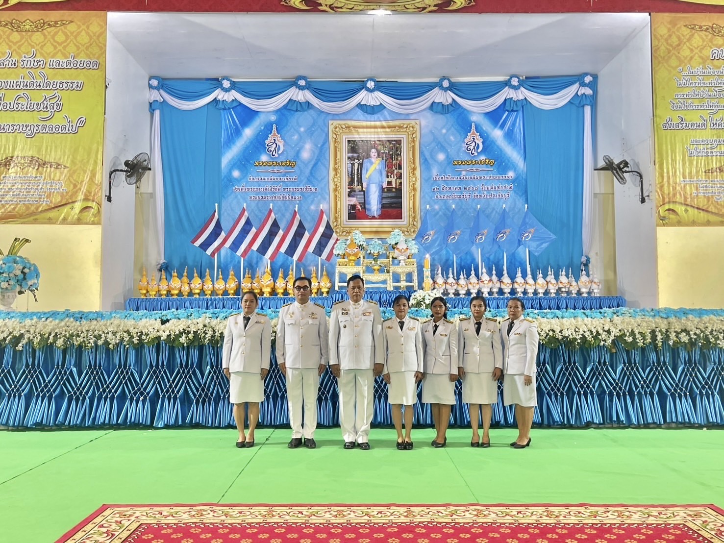 วันที่ 12 สิงหาคม 2568 เข้าร่วมพีธีวางพานพุ่มพร้อมจุดพร้อมจุดเทียนถวายพระพรชัยมงคล เนื่องในวันเฉลิมพระชนมพรรษาพระบาทสมเด็จพระนางเจ้าสิริกิติ์ พระบรมราชินีนาถ พระบรมราชชนนีพันปีหลวง ณ ที่ว่าการอำเภอกบินทร์บุรี